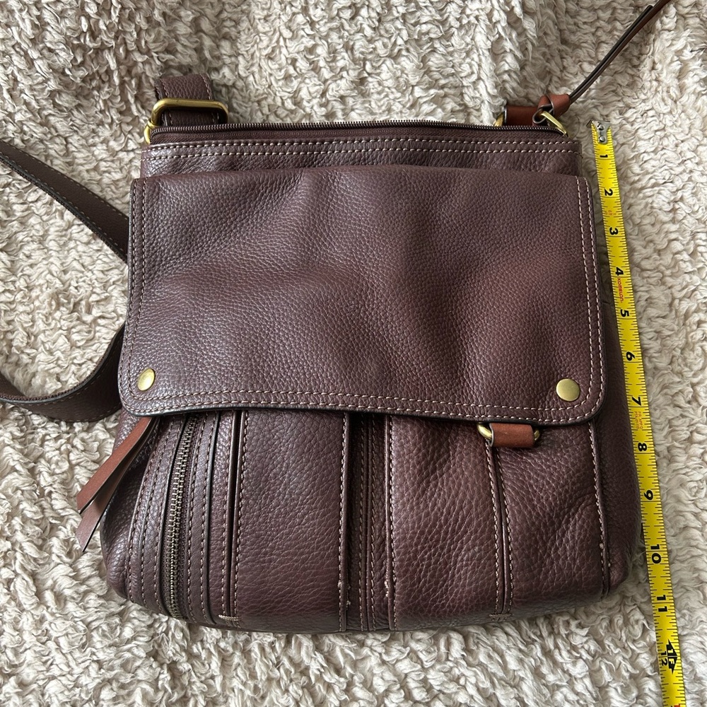 Fossil messenger cross body purse